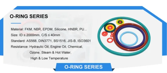 Резиновые уплотнительные кольца Swks FKM NBR HNBR EPDM Силикон O